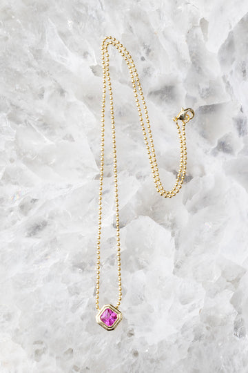 ICON NECKLACE- PINK